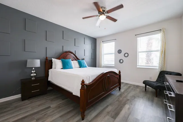 Bedroom 1 with a king bed