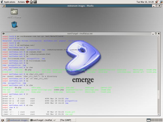 Gentoo desktop