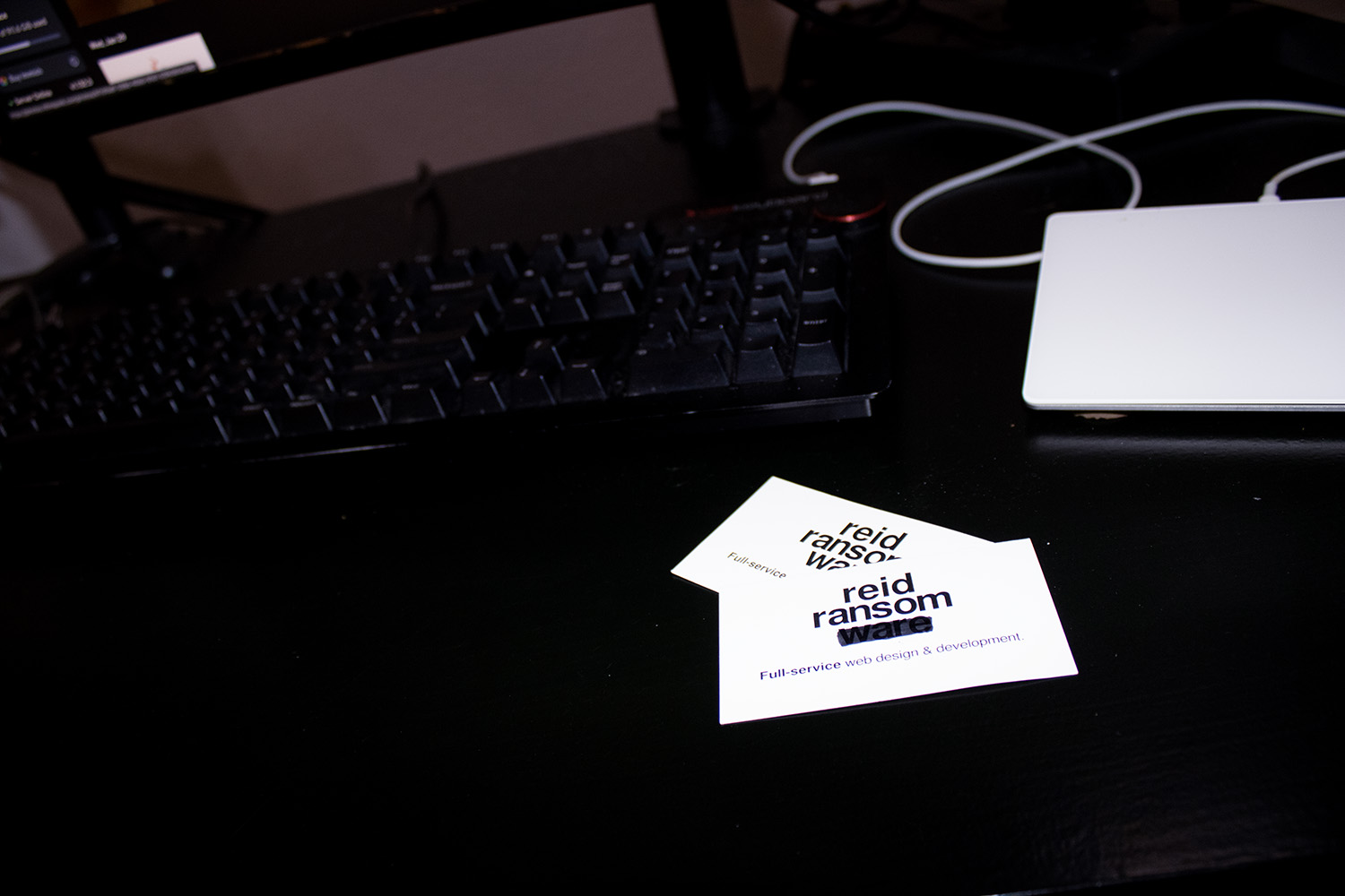 Reid-Ransom-Ware business cards