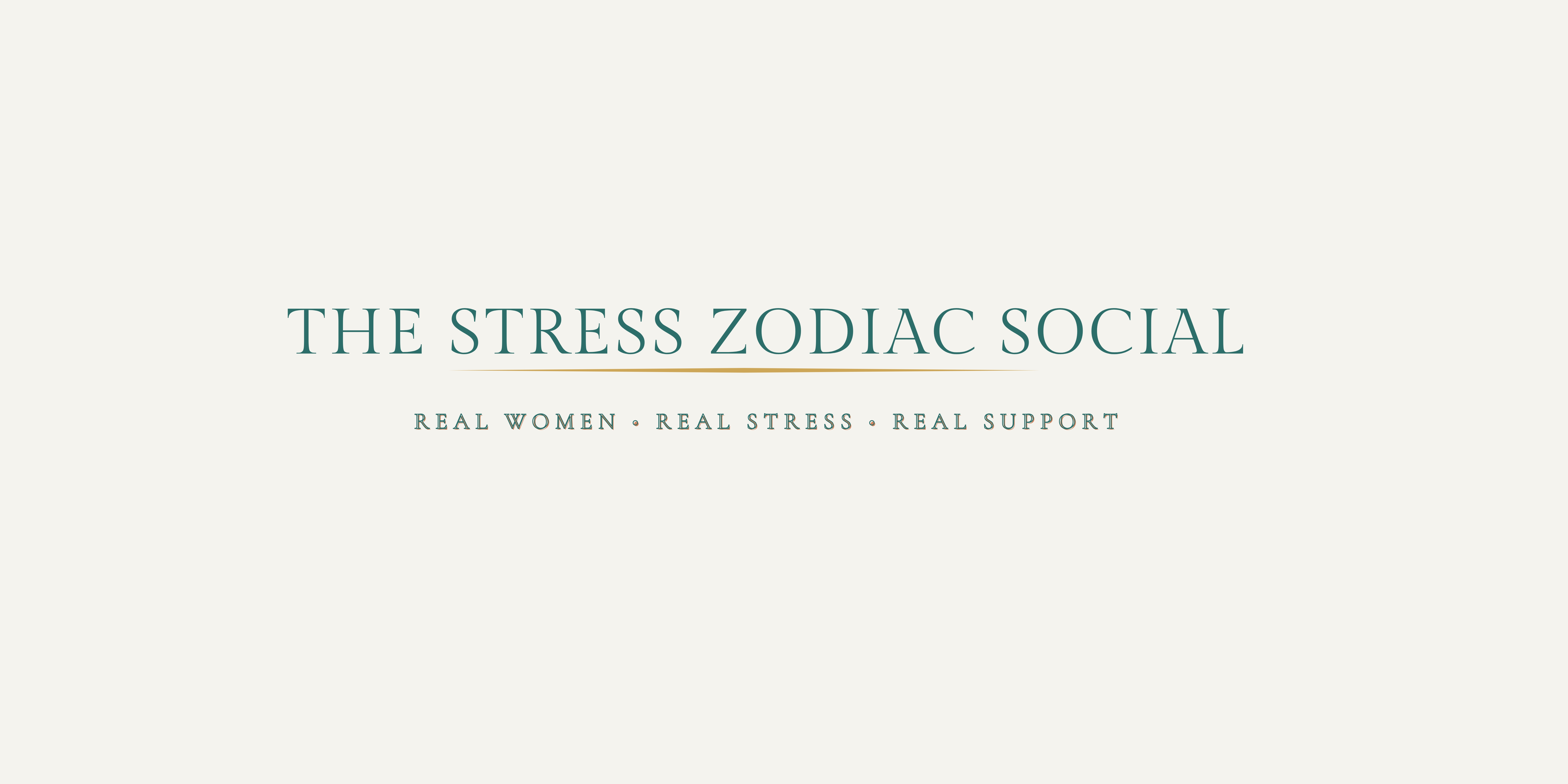 The Stress Zodiac Social Logo